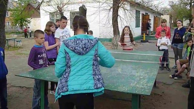 Настольный теннис в санатории "Дружба". 12.04.2016. смотреть онлайн