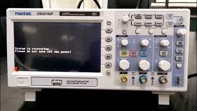 Восстановление системы настольных осциллографов HANTEK смотреть онлайн