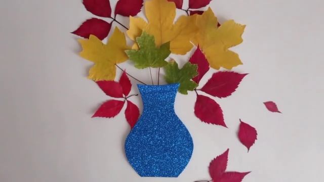 Кружок "Умелые ручки". Осенняя композиция из листьев. смотреть онлайн