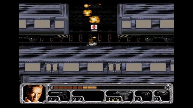 Играем за Арнольда Шварценеггера, в игре  "True Lies"  на SNES! Часть 2.