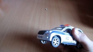 РАСПАКОВКА И ОБЗОР НОВОЙ МОДЕЛИ ОТ ТЕХНОПАРКА | Toyota Land Cruiser Prado полиция