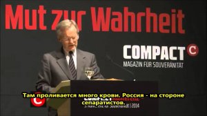 Немецкий профессор: Запад не прав, обвиняя Россию в аннексии Крыма