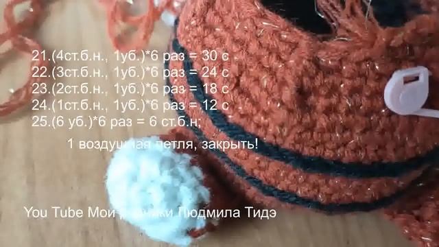 #вяжемвместе#вяжемигрушки#МоиродникиЛюдмилаТидэ# Символ 2022 года Схема Планы Результат