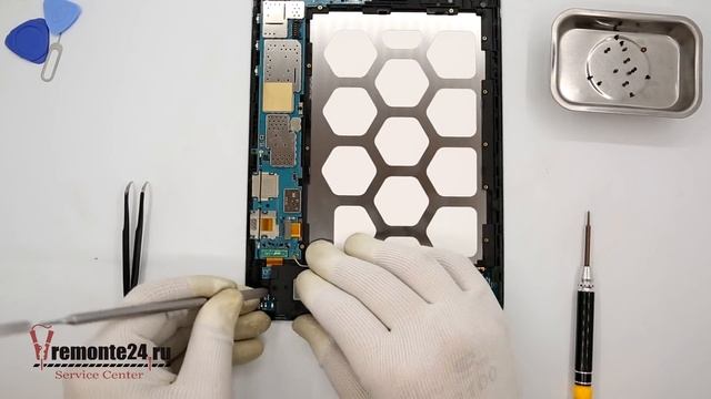 How to disassemble ? Samsung Galaxy Tab A 9,7 SM-T555 Take apart Tutorial