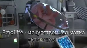 EctoLife - искусственная матка эктогенез для вынашивания человеческого плода