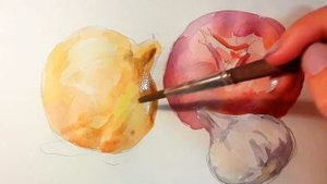 Как рисовать. Натюрморт. Рисунок акварелью. Урок