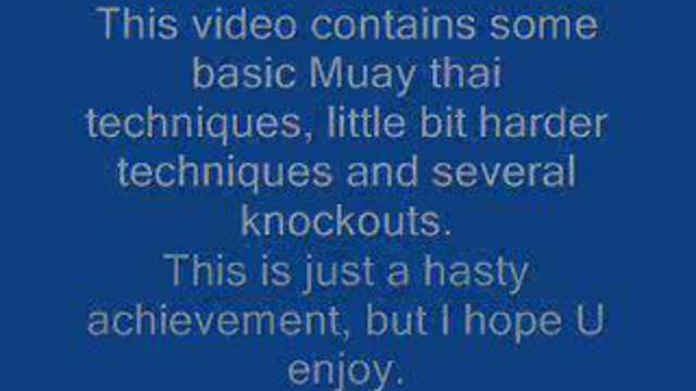 Тайский бокс смотреть онлайн