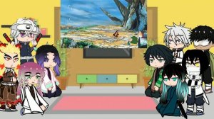 Hashiras react to zoro as new hashira | zoro ? | demon slayer | one piece