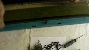 Замена платы игольницы и пружины на вязальной машине Нева-5