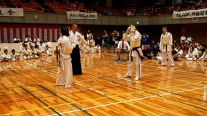 27 Чемпионат Японии по Косики каратэ. Сентябрь 2013. Команда. Игорь Медведев. 2 бой.