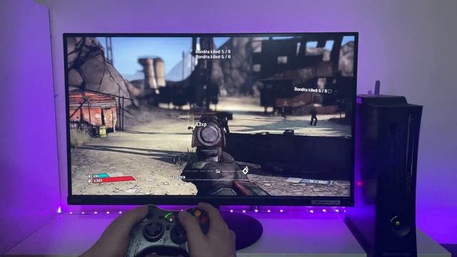 BORDERLANDS is Awesome on the XBOX 360 - POV Gameplay смотреть онлайн