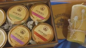Рекламный видео ролик крем мёда для компании Деревушки на опушке