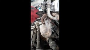 How to remove turbo Renault Scenic 2 1.9 dCI 120 F9Q