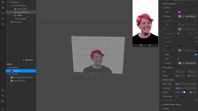 ИЗМЕНЕНИЕ ЦВЕТА ВОЛОС ПРИ ПОМОЩИ СЕГМЕНТАЦИи ВОЛОС В SPARK AR STUDIO смотреть онлайн