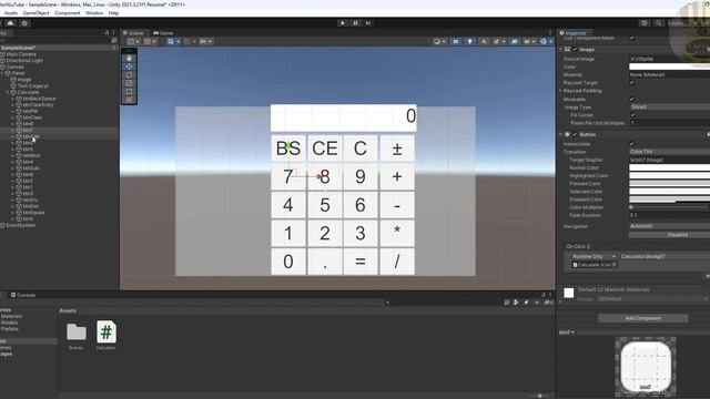How to Create a Calculator in Unity - Full Tutorial смотреть онлайн