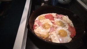 Незабываемый вкус яичницы по Алтайски.