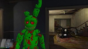 СМОГУТ ЛИ КОШМАРНЫЕ АНИМАТРОНИКИ ПОБЕДИТЬ ЗОМБИ ГРЕННИ В ГТА 5 МОДЫ! Granny GTA 5 FNAF Серия 1105