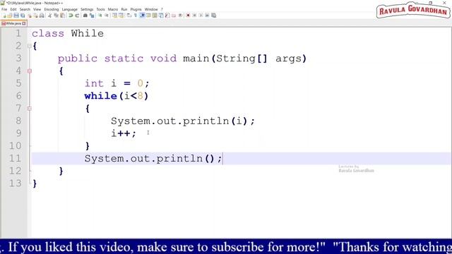 [Loops in Java]: While Loop in Java in Telugu