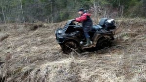 Самодельный квадроцикл из Ваз 2110. Испытываем Меготрона.