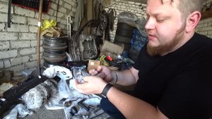 Что вы получите, купив мотоцикл со страхового аукциона США? Купили Harley-Davidson V-Rod ВСЛЕПУЮ!