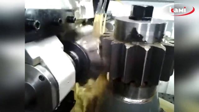 Фрезерование прямозубых шестерён на зубофрезерном станке Kalibo Y31