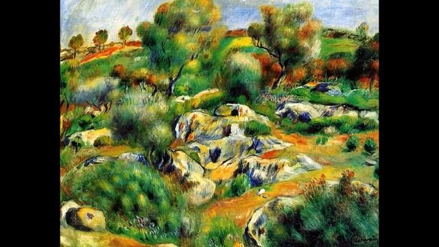 Огюст Ренуар (1841-1919) Auguste Renoir Пейзаж. смотреть онлайн