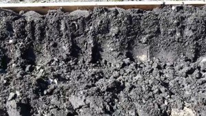 Высокая тёплая грядка-короб для кабачков.