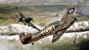 War Thunder Cinematic | Хоукер Харрикейн на страже Британии | Hawker Hurricane the British savior