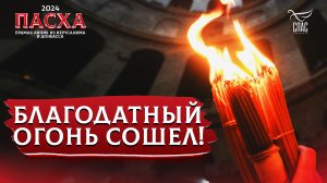 ⚡️⚡️⚡️ БЛАГОДАТНЫЙ ОГОНЬ СОШЕЛ В ХРАМЕ ГРОБА ГОСПОДНЯ В ИЕРУСАЛИМЕ
