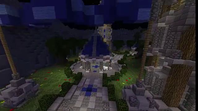 Готовый Spawn для вашего сервера minecraft версии 1.7.2 смотреть онлайн