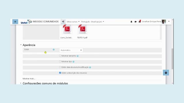 3.3 Recursos - Arquivo (Moodle/UNIFAL-MG) смотреть онлайн
