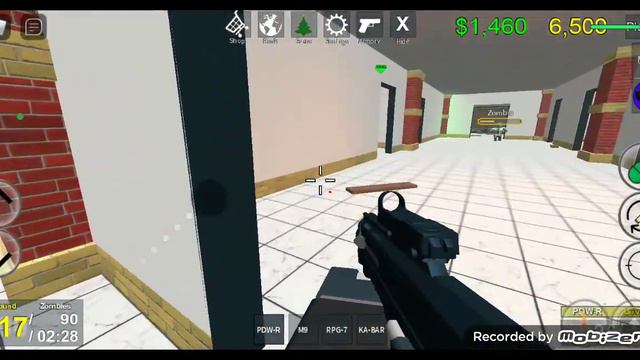 Зомби-покалипсис в Roblox