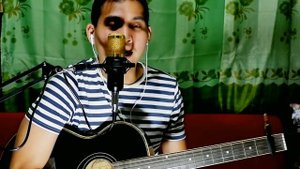 V8 Sound Card Set Up and Recording with Guitar