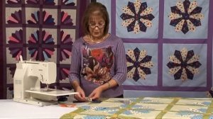 Grandmothers Fan Patchwork block with Valerie Nesbitt (Taster Video)