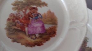 В гостях,  винтажная  и  антикварная  посуда