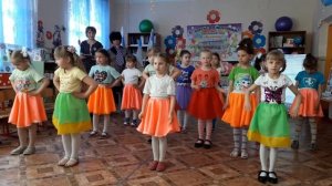 Танец в детском саду Колосок,Унэгэтэй