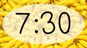 15 minute timer Bananas