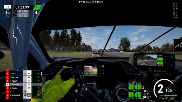 ACC Competition Server Down, Blackeye Challenged Me to Get P1 in GT3 So We Do it In Public Lobby смотреть онлайн