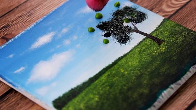 ❤️ Paradise Garden Painting | Relaxing Acrylic Painting #324 смотреть онлайн