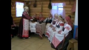 Рекрутский обряд . Исполнитель -  фольклорно-этнографический коллектив «Истоки» из г. Великий Устюг