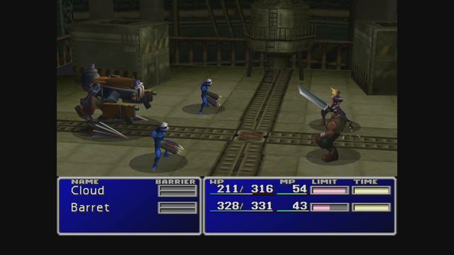 Final Fantasy VII Xbox One X Gameplay