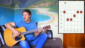 #45 Я колени склоню   Ксения Лапицкая видеоурок на гитаре