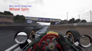 Laguna Seca Rain Drifting Lotus 25 in Project Cars 2 - Oculus Quest 2 - Oculus Link