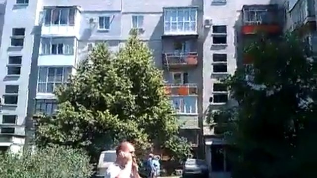 Последствия обстрела Северодонецка 01.07.2014