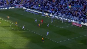 Resumen de Málaga CF (1-2) FC Barcelona