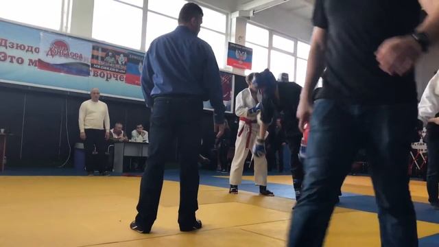 Чемпионат ДНР по рукопашному бою.Гаврилов Никита.