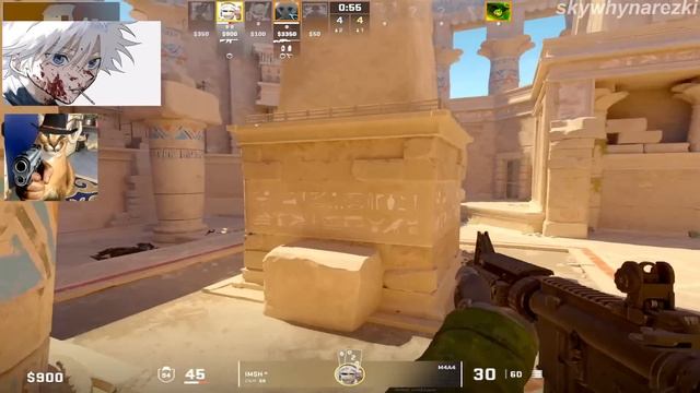 SKYWHYWALKER В ШОКЕ ОТ ИГРЫ СИЛЬВЕРОВ В КС2! | #skywhywalker #csgo #cs #tiktok #faceit