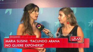 María Susini habló de la exposición de Facundo Arana