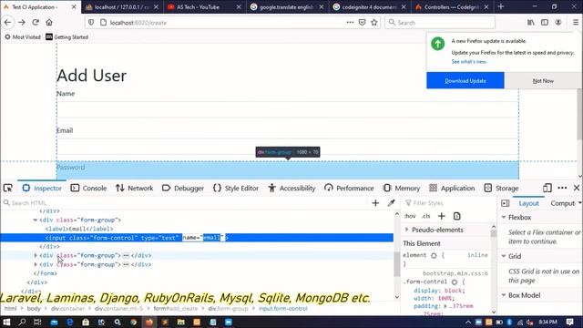 Codeigniter4 Crud Part-09 | Simple CRUD Application In Ten Minutes For Beginners