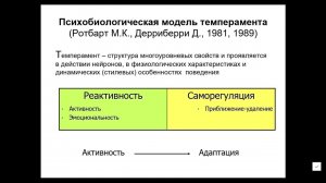 Психогенетика темперамента (лекция) - 2